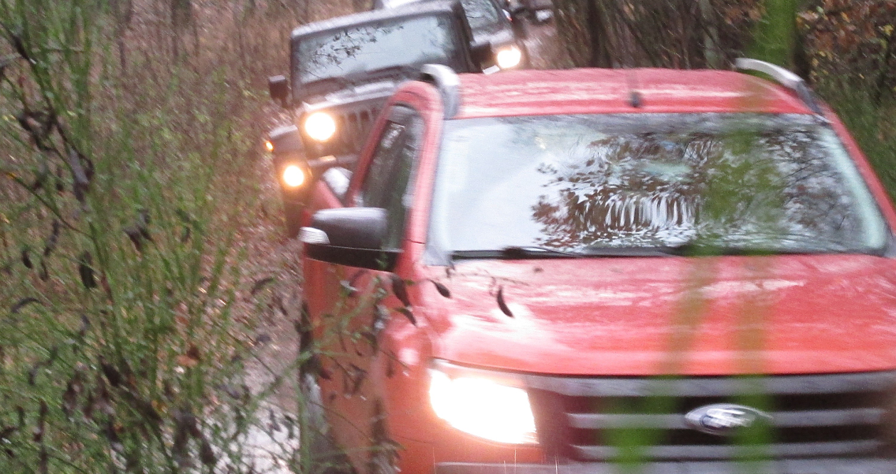 Kleine Offroadgruppe