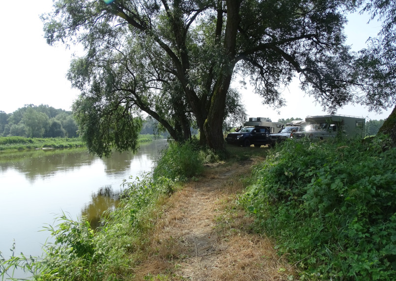 Zwischenstopp am Bug - 4x4eastward-Kurzreise Polens Osten