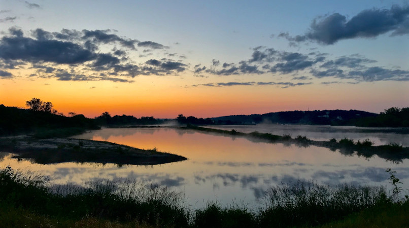Abendstimmungf an der Weichsel